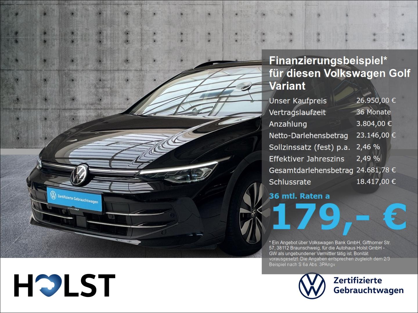 Volkswagen Golf Variant VIII 1.5TSI GOAL LED-Plus AHK GJR R