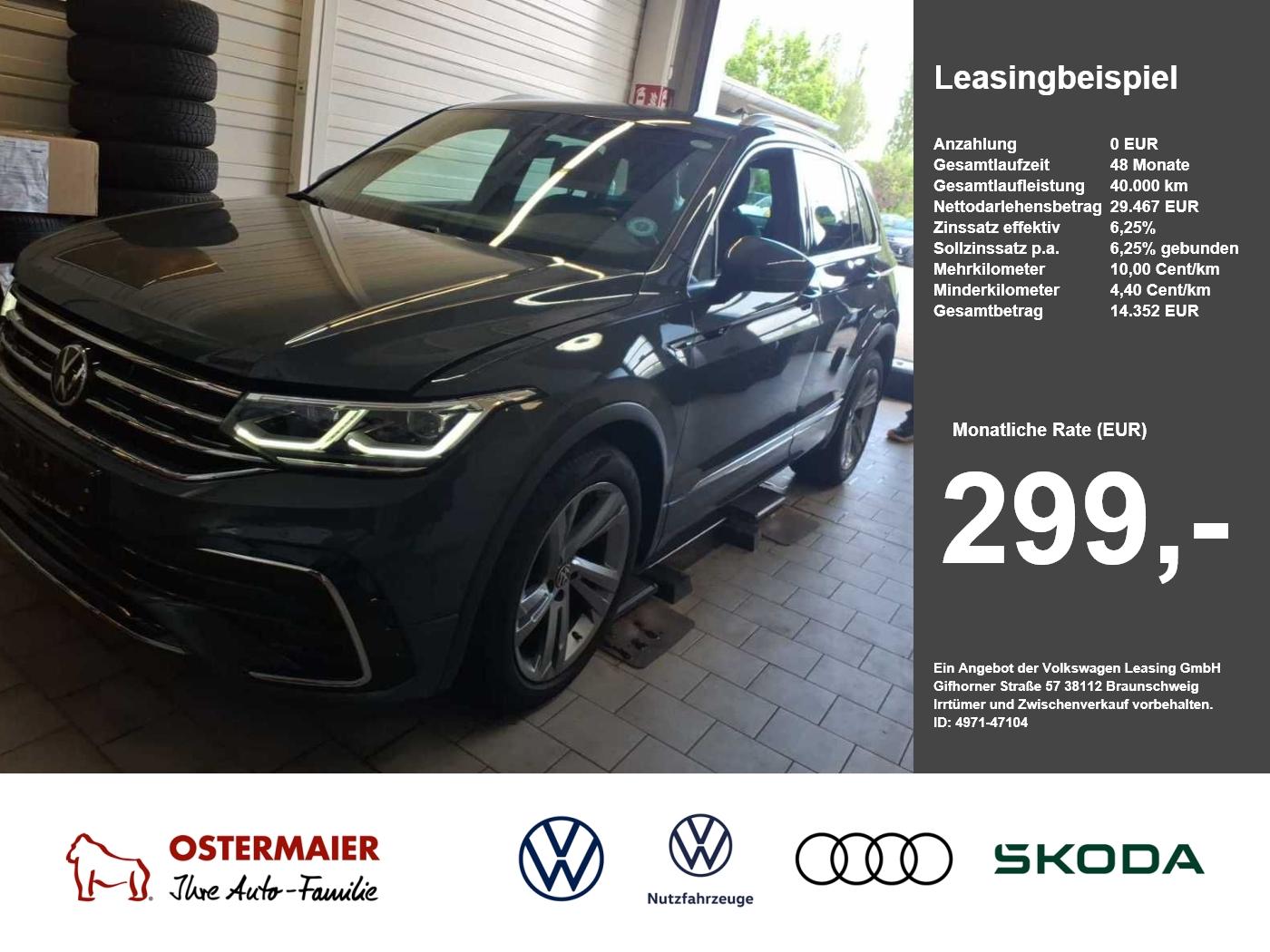 Volkswagen Tiguan R-LINE 1.5TSI 150PS DSG ACC.AHK.STHZG.KAM