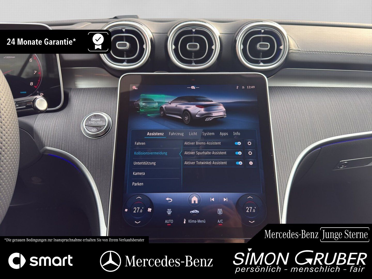 Fahrzeugabbildung Mercedes-Benz CLE 53 4M+ Cabriolet AMG Perfo Sitz Dynamic+ neu