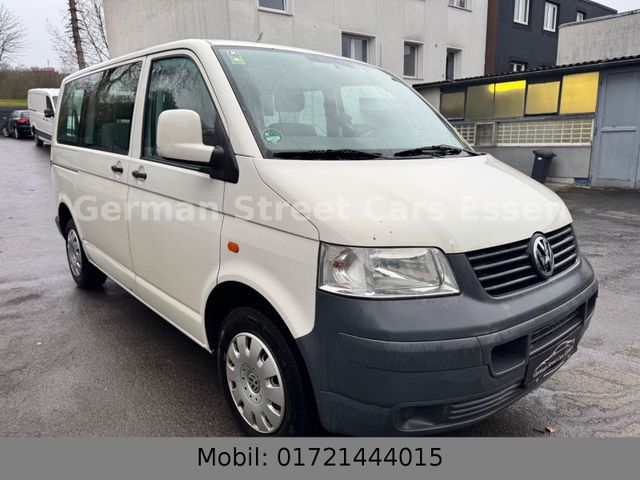 Volkswagen T5 1,9TDI9sitzer,KLIMA,STANDHEIZUNG,2H,Scheckhef