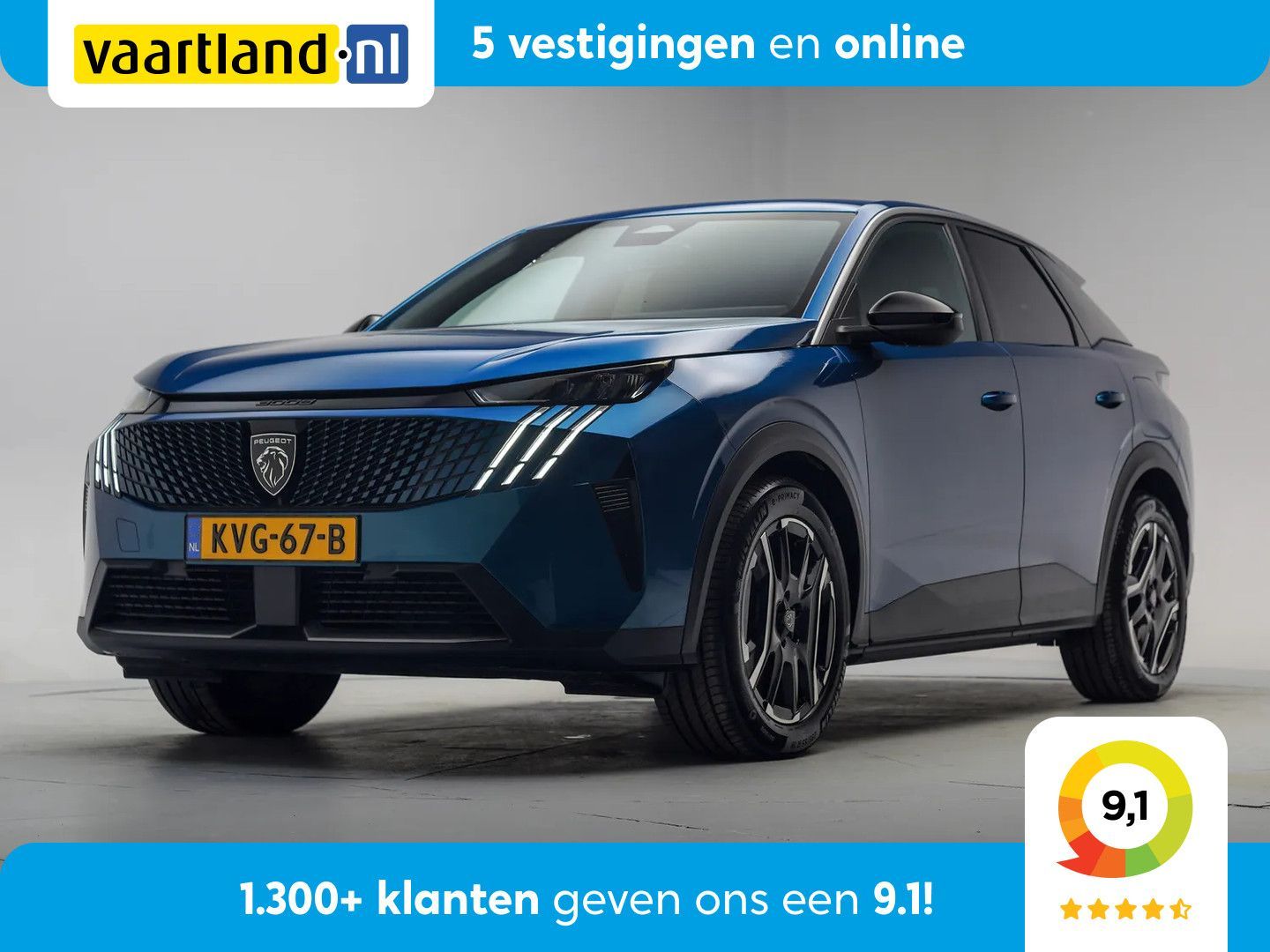Peugeot e-3008 Allure 73 kWh [ Navi Apple/Android klima