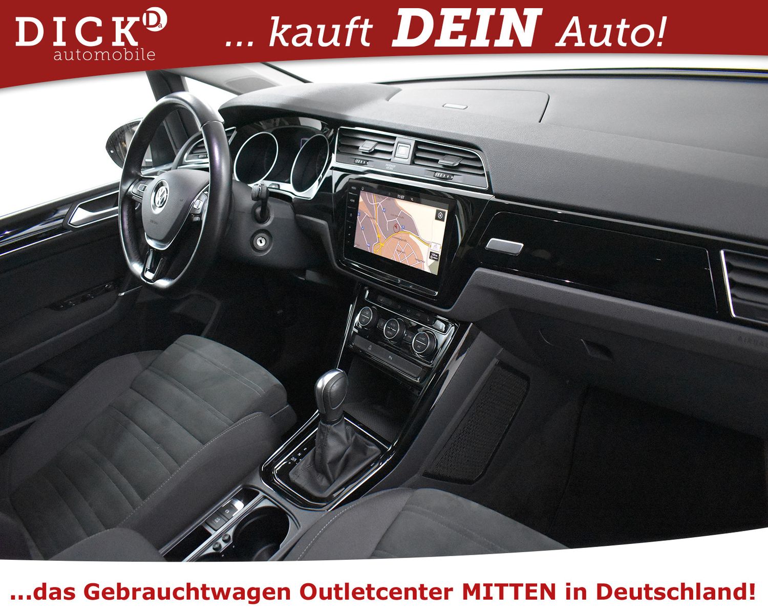 VW Touran 2.0d DSG Highl STANDHZ+NAV+KAM+LED+AHK+AC - Image 12