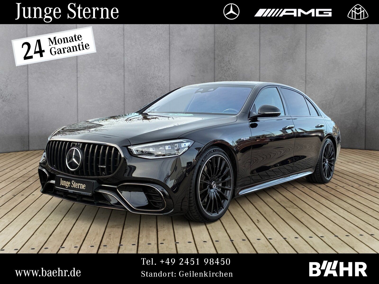 MERCEDES-BENZ S 63 AMG Lang E Performance Night/Burmester/Pano