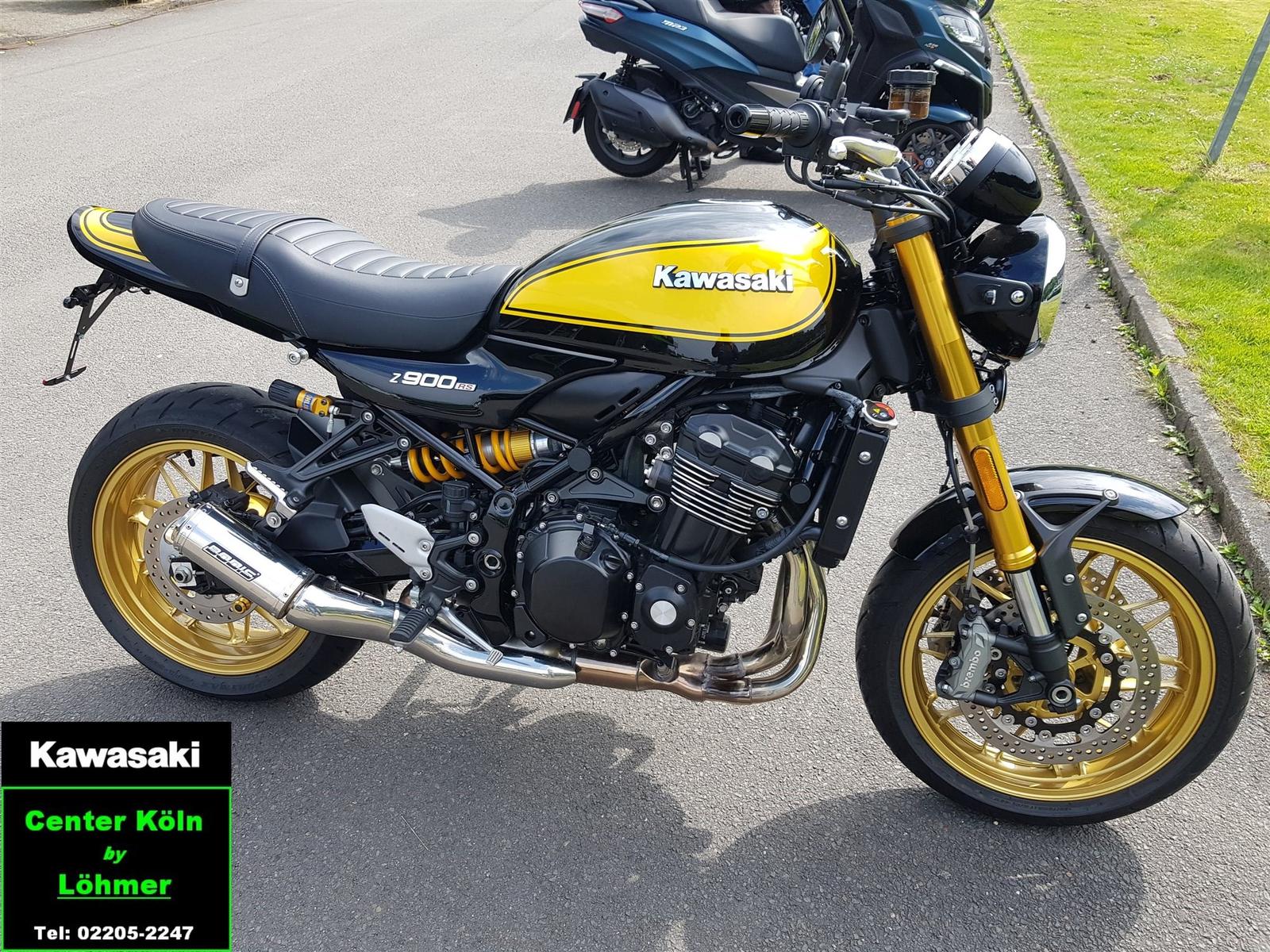 Kawasaki Z900 RS SE erst 1081 Km, Heckumbau, Bodis