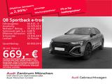 Audi Q8 Sportback e-tron 55 qu. S line Pano/B&O/HuD/V - Audi Q8 e-tron mit Schiebedach