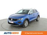 Volkswagen T-Roc 2.0 TDI Style 4Motion Aut*NAVI*LED*PDC*ACC - mit Diesel-Antrieb: Blau, Panorama-Dach, Geländewagen