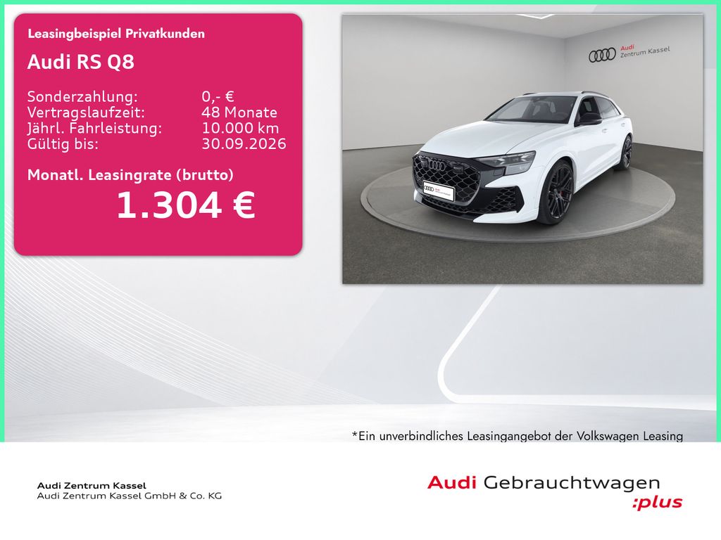 Audi RS Q8 4.0 TFSI qu. Laser B&O Pano HuD AHK 360°