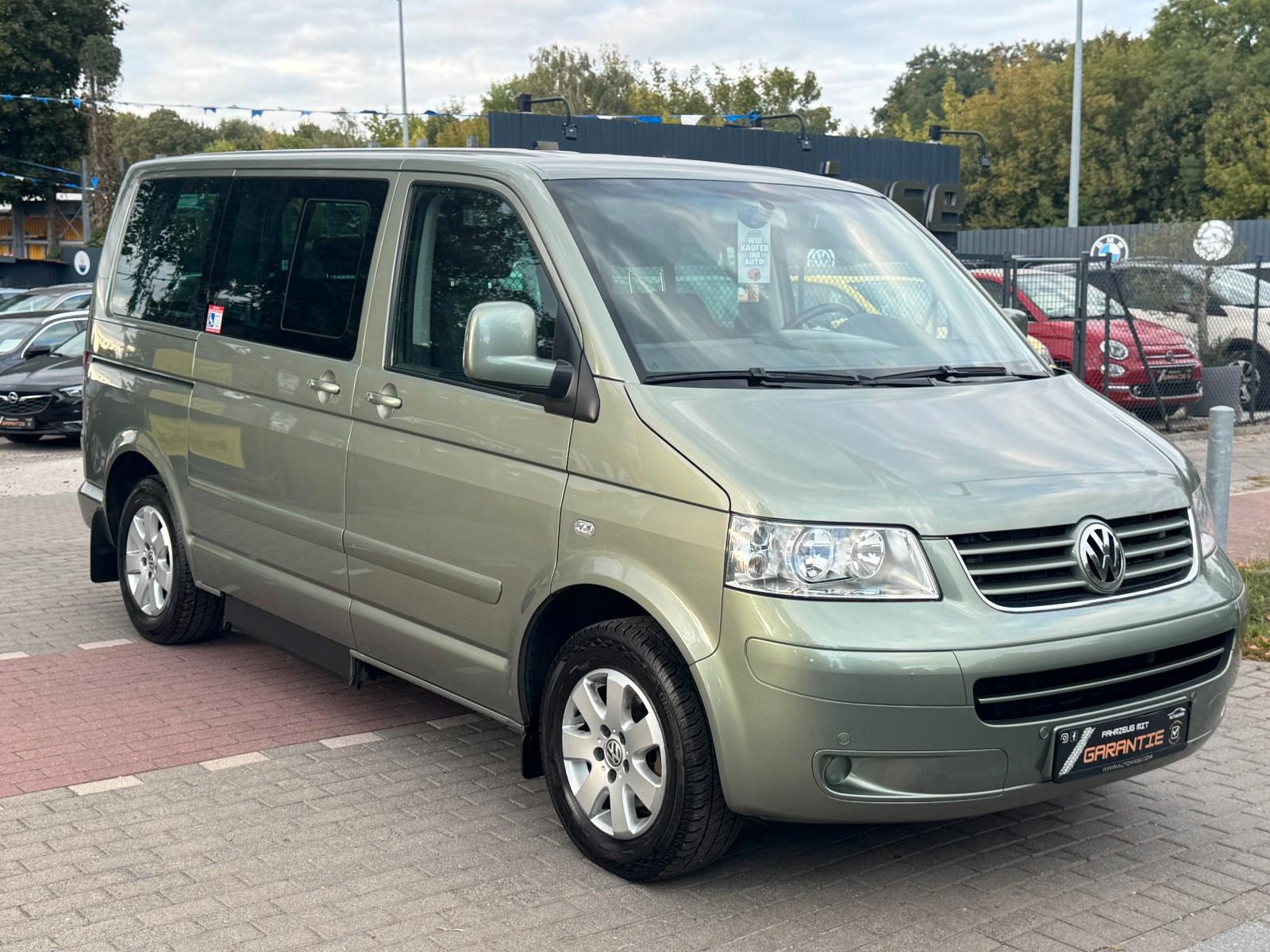 Volkswagen T5 2.5TDI Multivan*Aut*E-Rollstuhlrampe*Standhz*