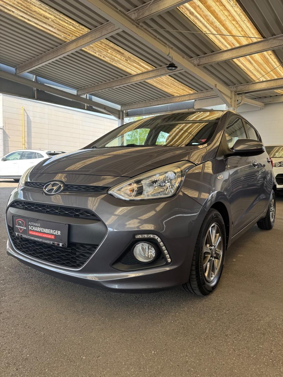 Hyundai i10+Sitz-LenkH.+AC+Tempo+V.Historie+Bi Color