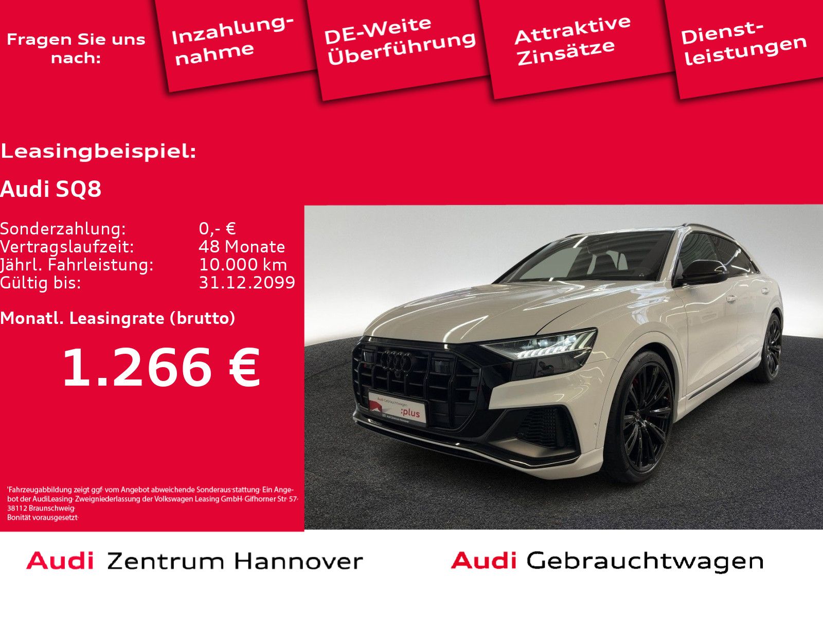Audi SQ8 4.0 TFSI quattro competition+ Head-Up Standh