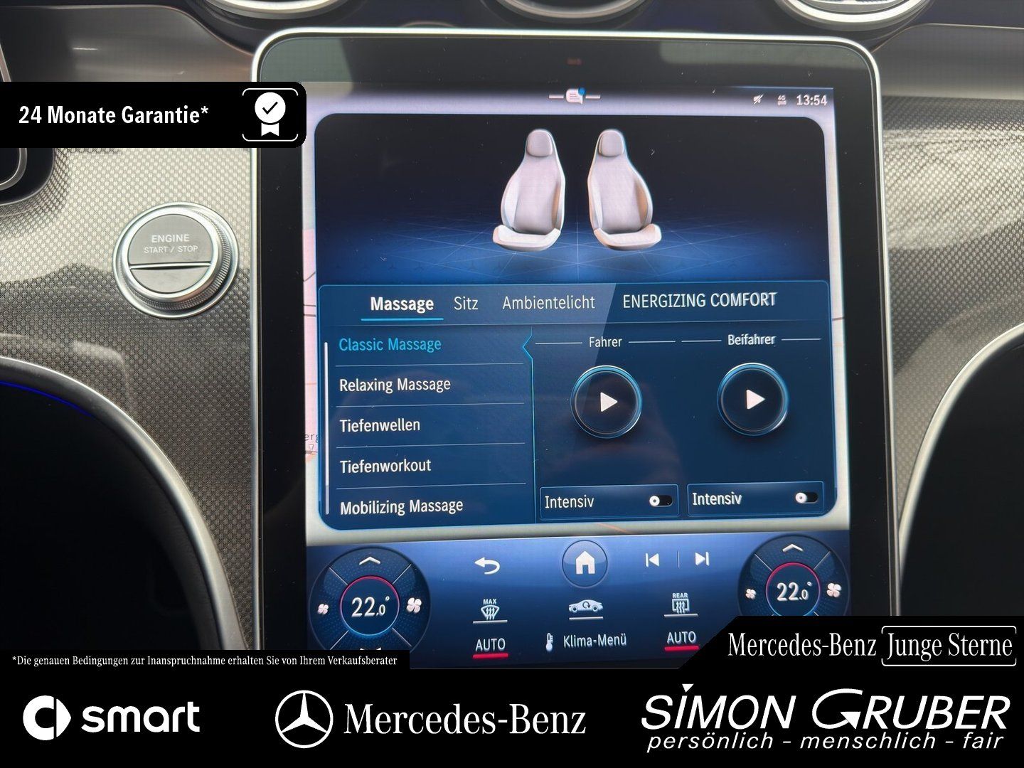 Fahrzeugabbildung Mercedes-Benz C 300 Te AMG Pano Burm HUD Sitzklima Massage AHK