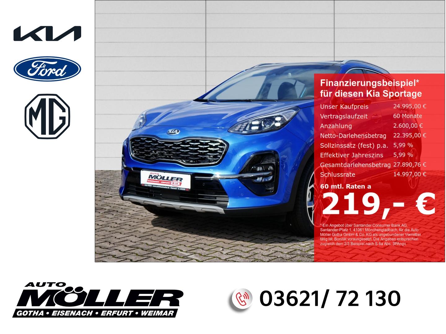 Kia Sportage 2.0 CRDI AWD Aut. GT LINE Pano Tech Led