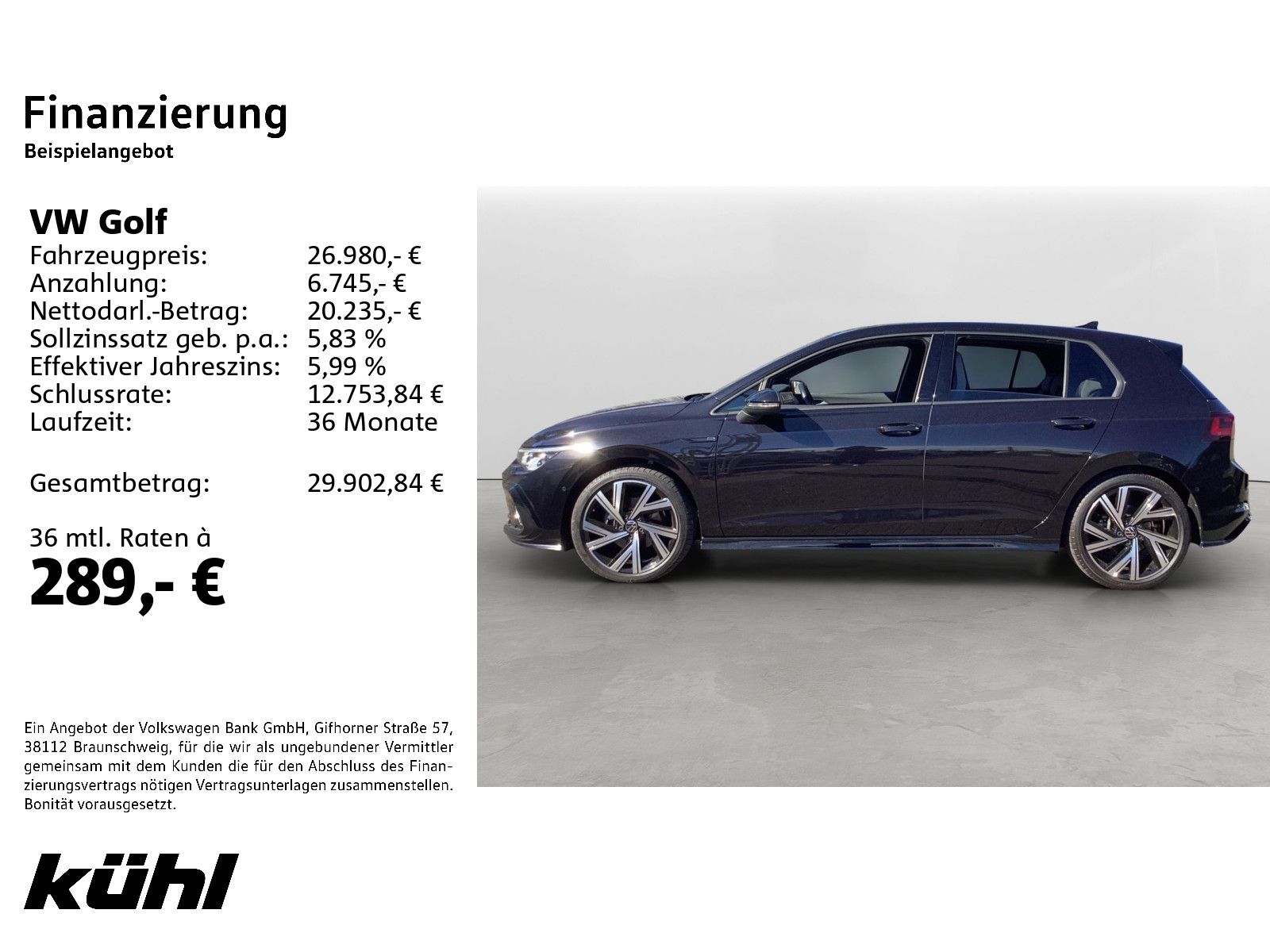 Volkswagen Golf 8 VIII 1.5 eTSI DSG R-Line IQ.Light Standhz foto 2