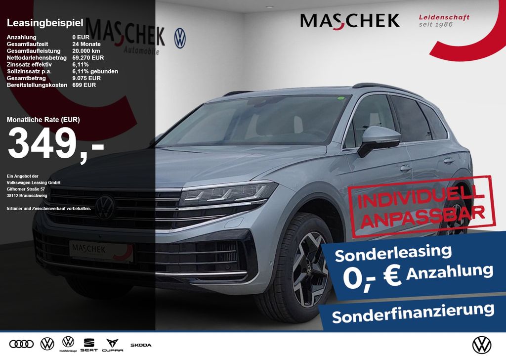 Volkswagen Touareg Elegance 3.0 TSI Sonderleasing! Pano AHK