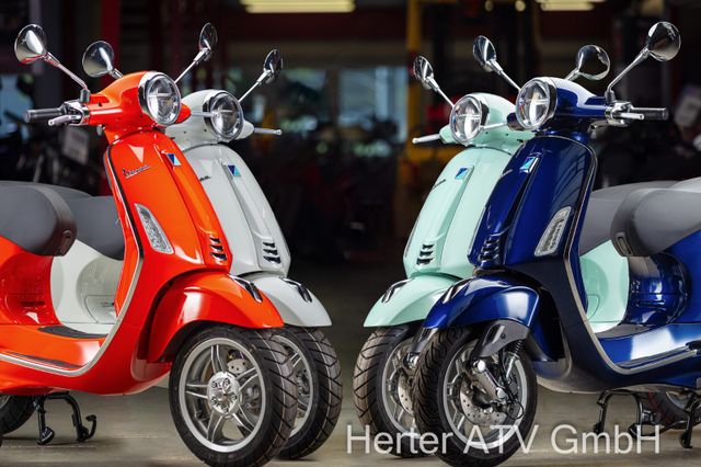 Vespa Primavera 50 Modell 2024 - diverse Farben -