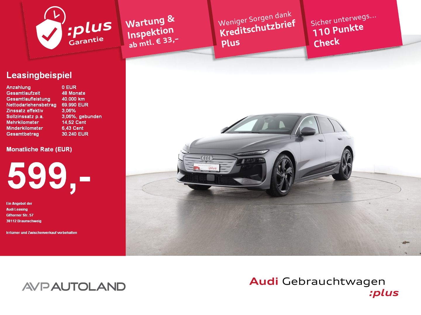 Audi A6 Avant etron performance