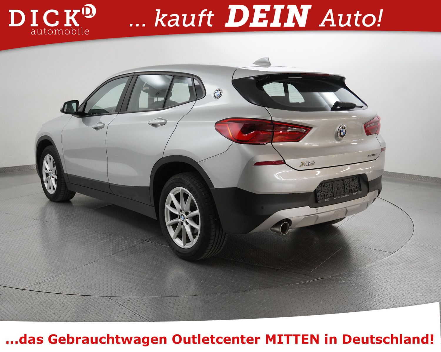 Fahrzeugabbildung BMW X2 sDr 18i DKG Advantag NAVI+LED+SHZ+PARK+TEMP+M