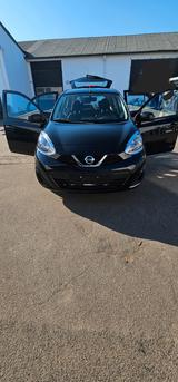 Nissan Micra 1.2 schwarz, Klima, TOP, 5 türig - Nissan Micra in Oberhausen