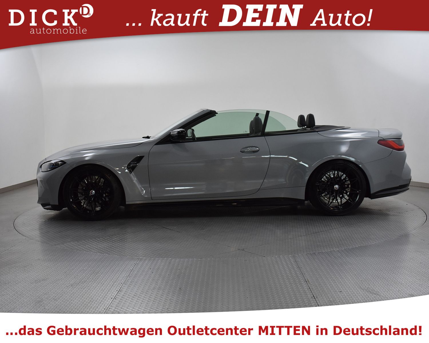 Fahrzeugabbildung BMW M4 Cabrio Comp xD CARBON+LASER+HEAD+H&K+360+VOLL