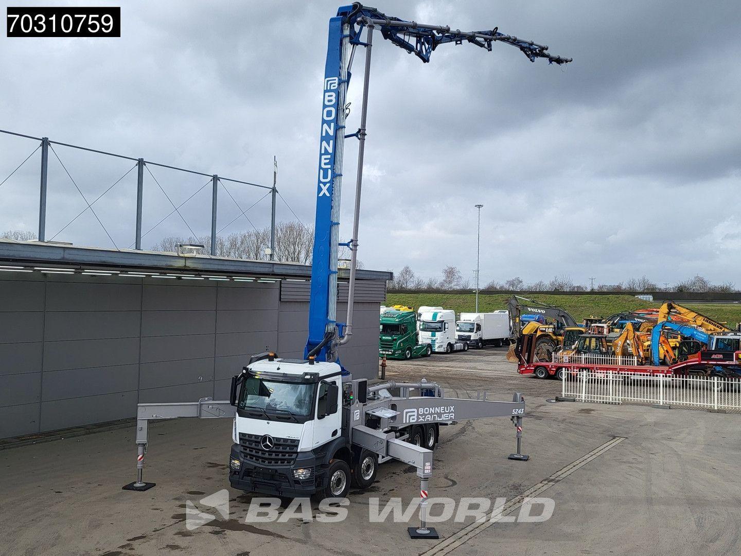 Mercedes-Benz Arocs 4151 Arocs 8X4 NEW! 43mtrs Bonneux 5Z43 co