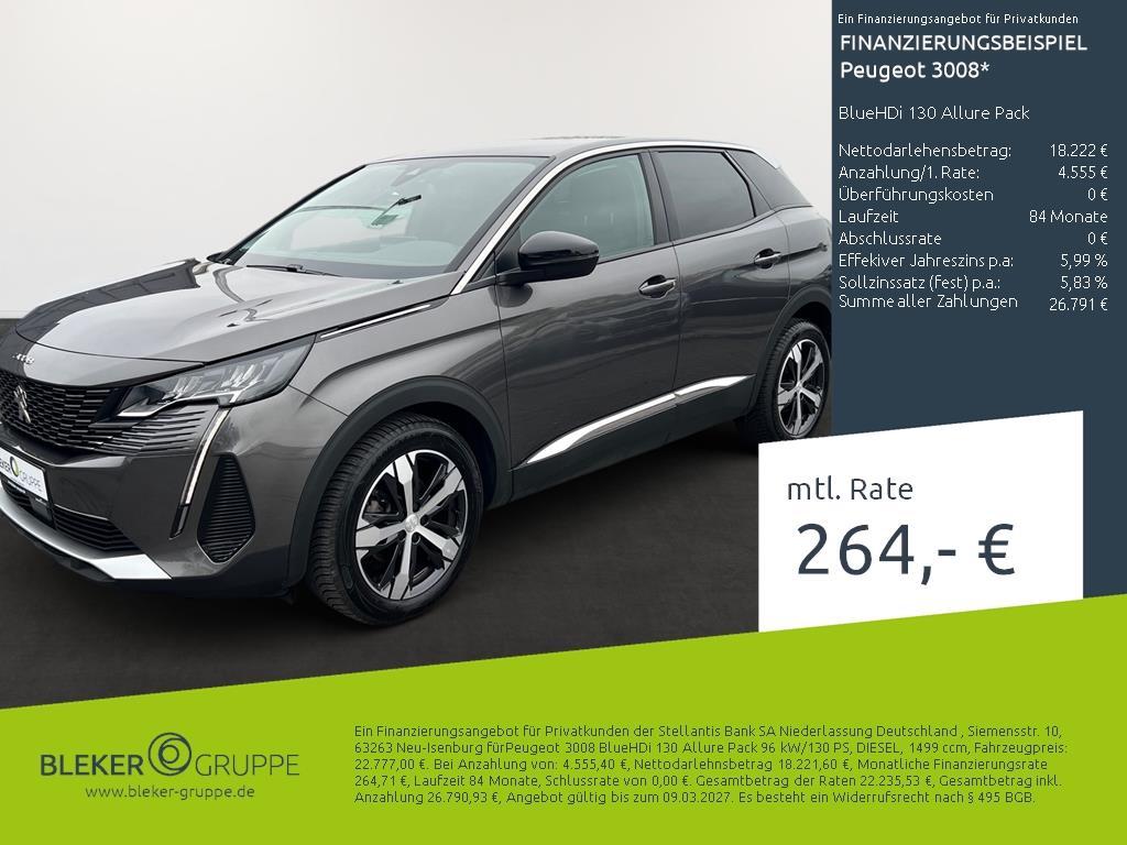 Peugeot 3008 BlueHDi 130 Allure Pack