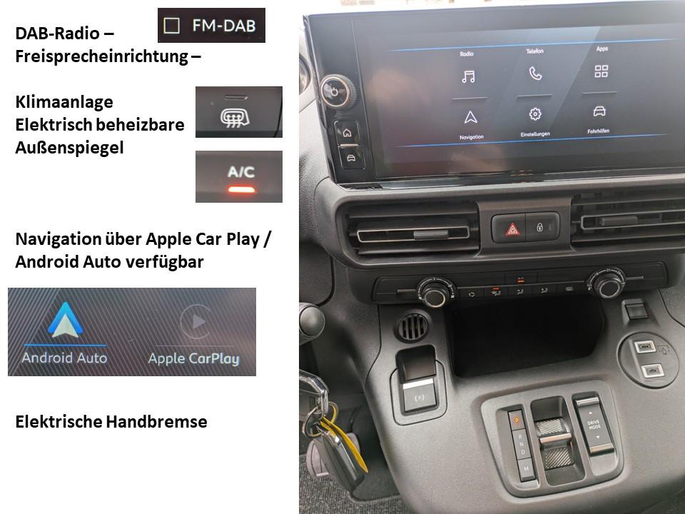 Peugeot Partner L2H1/XL Automatik HDi 2x*Schiebetür LED