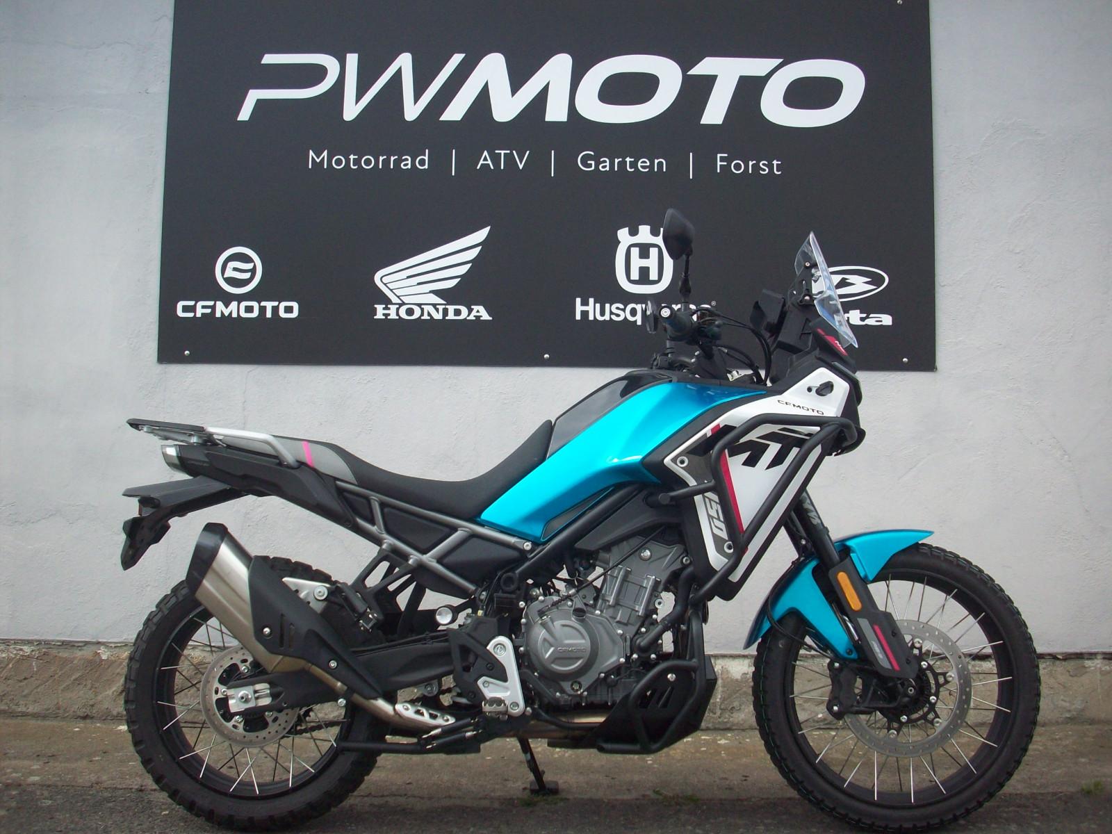 CFMOTO 450MT mit umfangreichem Zubehör