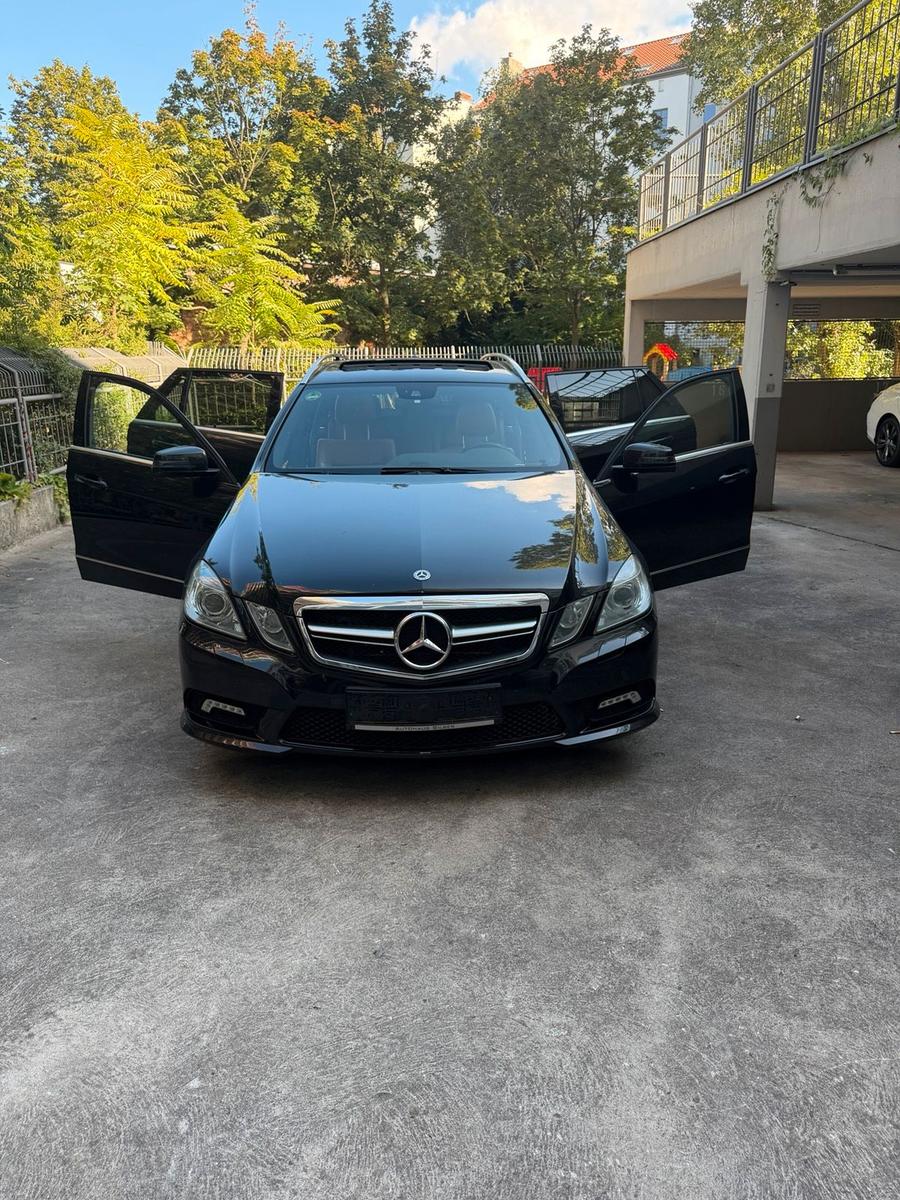 Mercedes-Benz E300 2010 — rear view