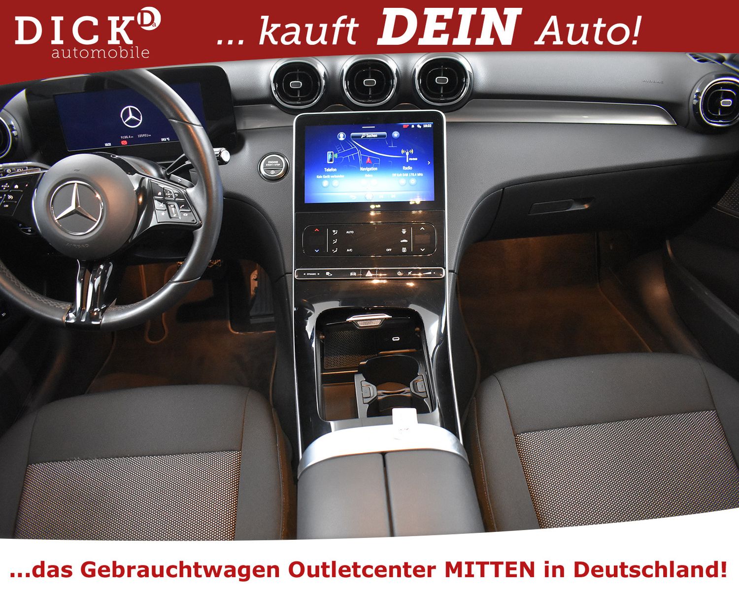 MERCEDES-BENZ C 220d T 9G Tr >NAVI+LED+SHZ+KAMERA+TEMP+PARKAS - Image 8