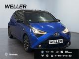 Toyota Aygo x-final *Teilleder*CAM*CarPlay*SmartKey*DAB - Toyota: Blau, Aygo