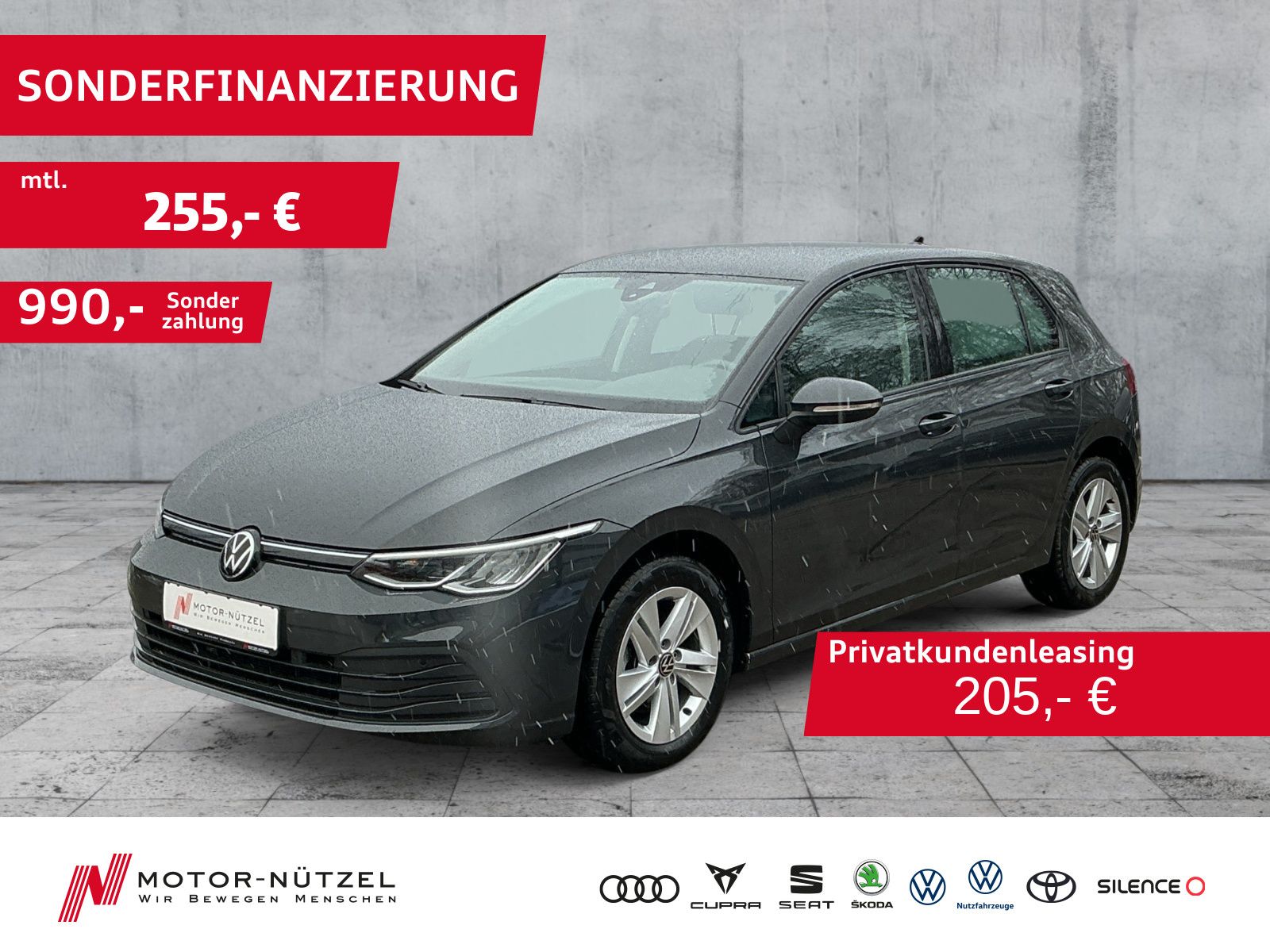 Volkswagen Golf VIII 2.0 TDI LIFE LED+APP+AHK+ACC+SHZ+DAB