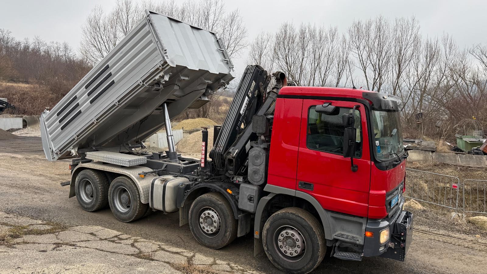 Mercedes-Benz Actros 4141K 8X4 BLATT HIAB 144 *EURO 5 *