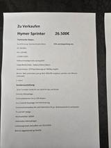 HYMER / ERIBA / HYMERCAR Hymer mit Mercedes Motor - Angebote