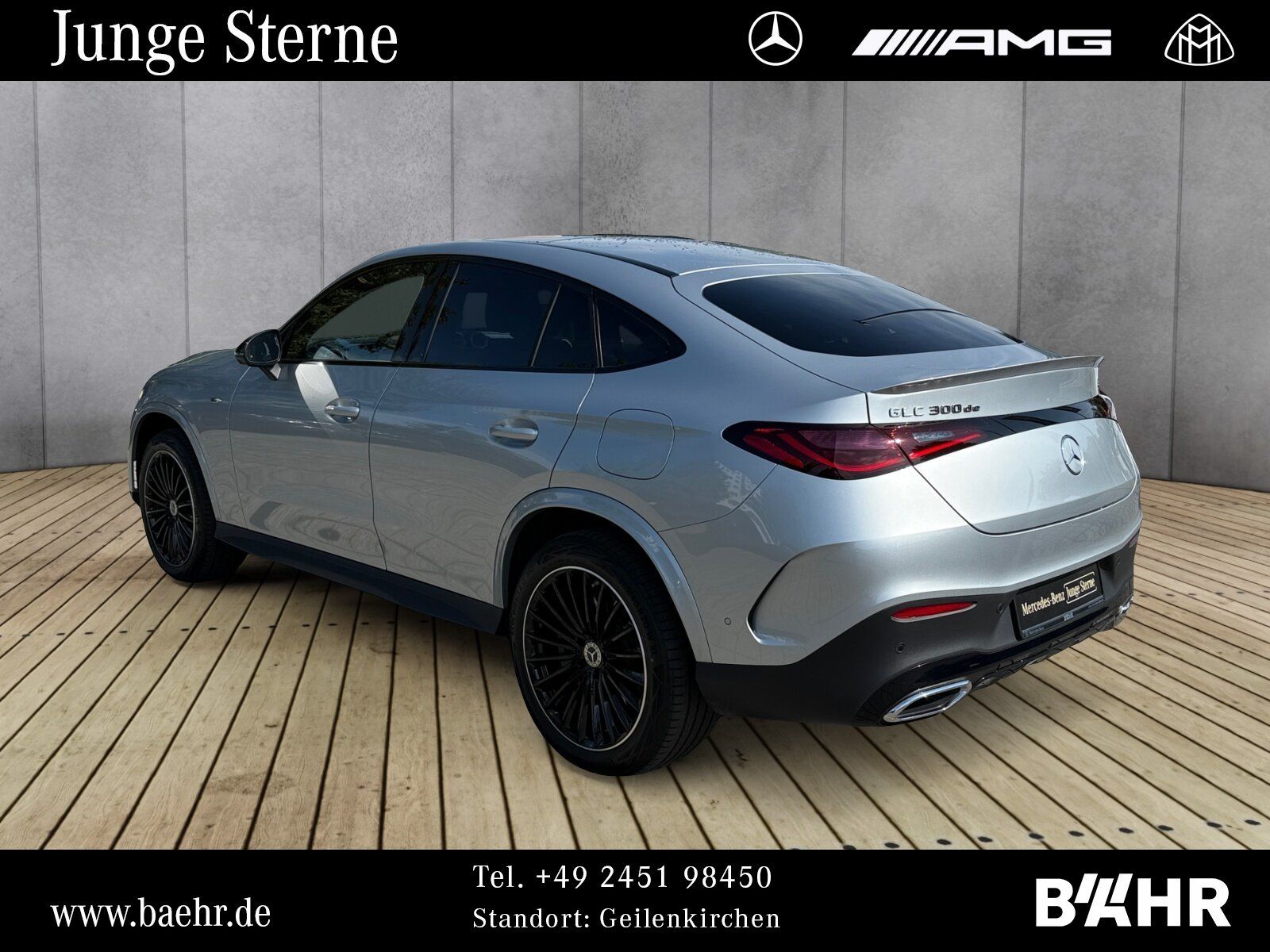 Mercedes-Benz GLC 300 de 4M Coupé AMG Night Pano AHK Burmester foto 3