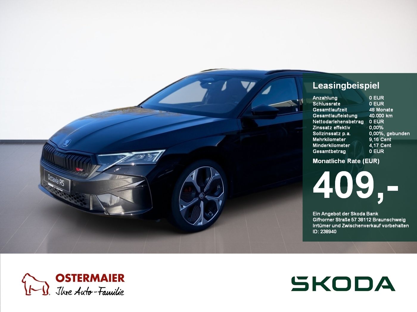 Skoda Octavia Combi RS 2.0TSI MATRIX.DSG.NAV.AHK.CANTO