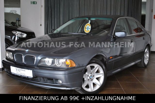 BMW 530d E39 Exclusive AHK Tepomat Leder Sitzheizung