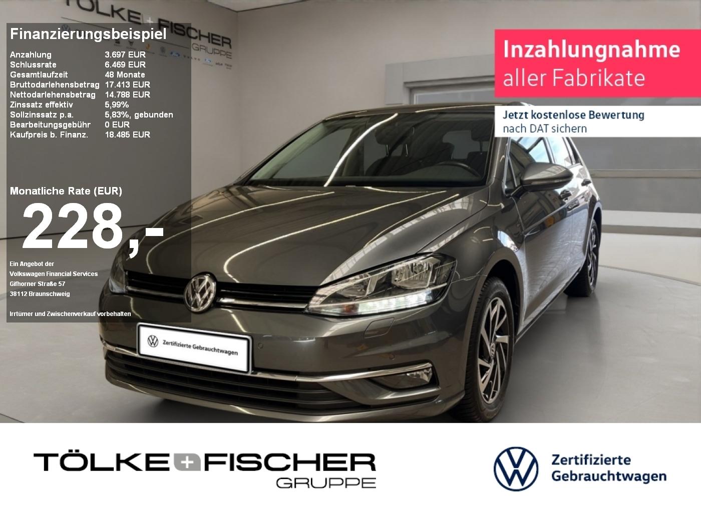 Volkswagen Golf VII 1.5 TSI BMT Join Navi DynLicht KlimaA.