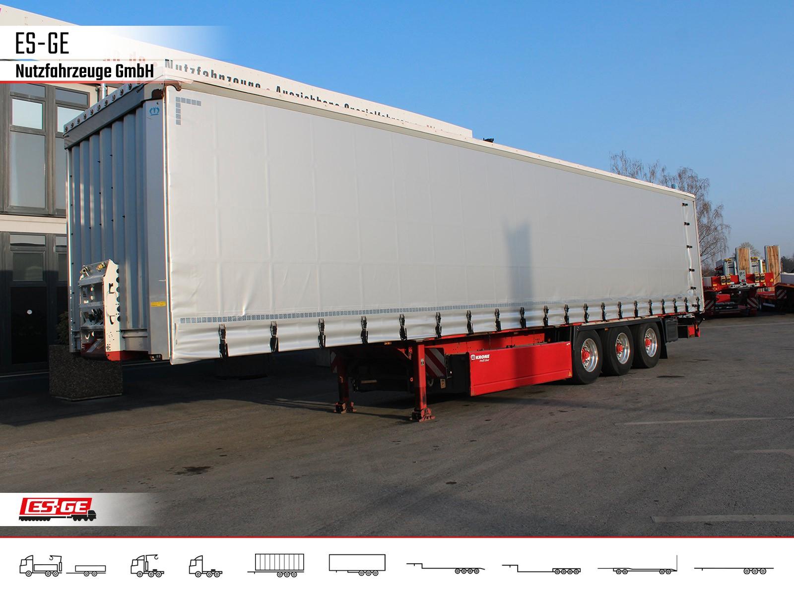 Krone 3-Achs-Sattelanhänger, Curtainsider