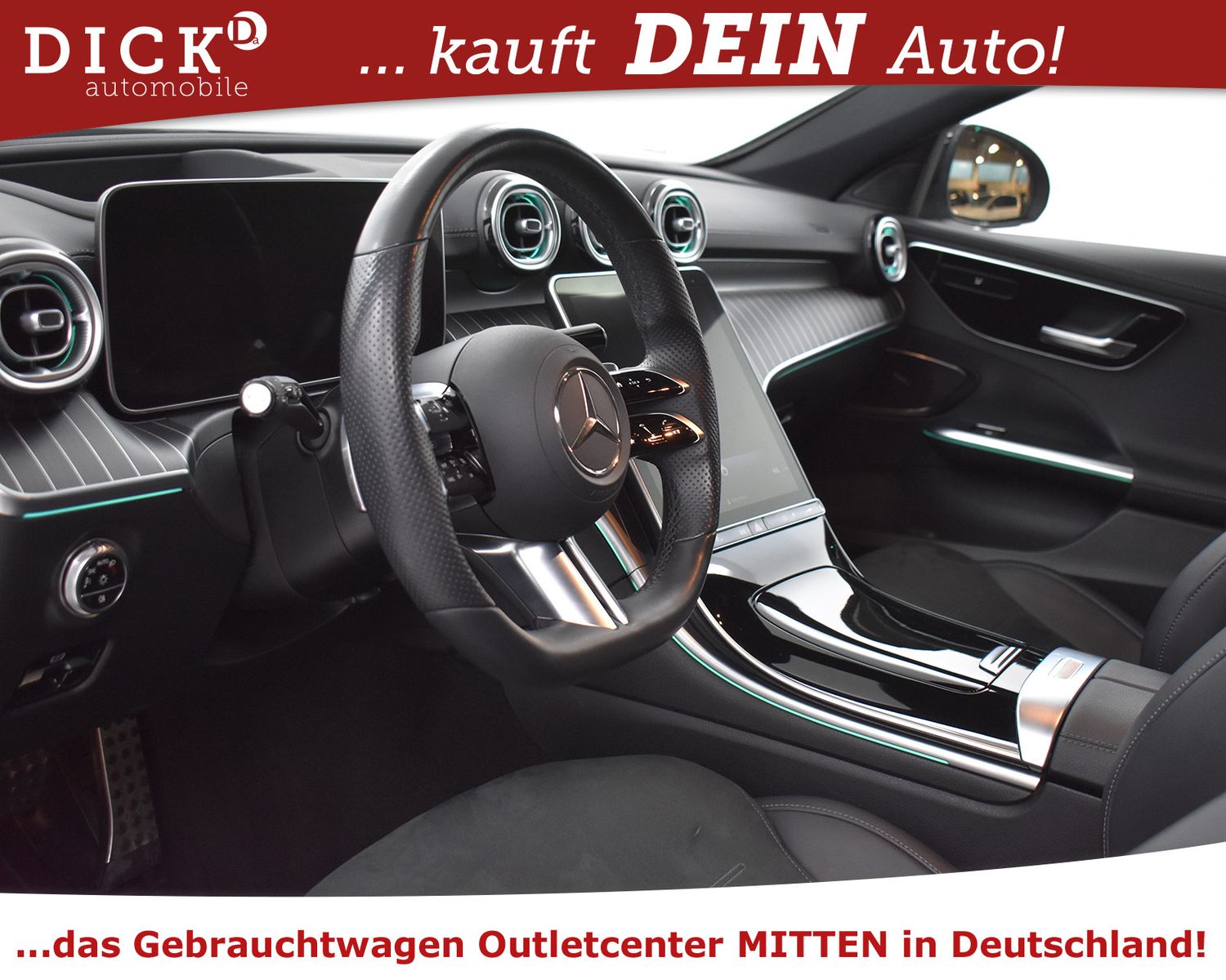 MERCEDES-BENZ C220d T 2X AMG Line WIDESC+360+HEAD+LED+ADVEN+19 - Image 11