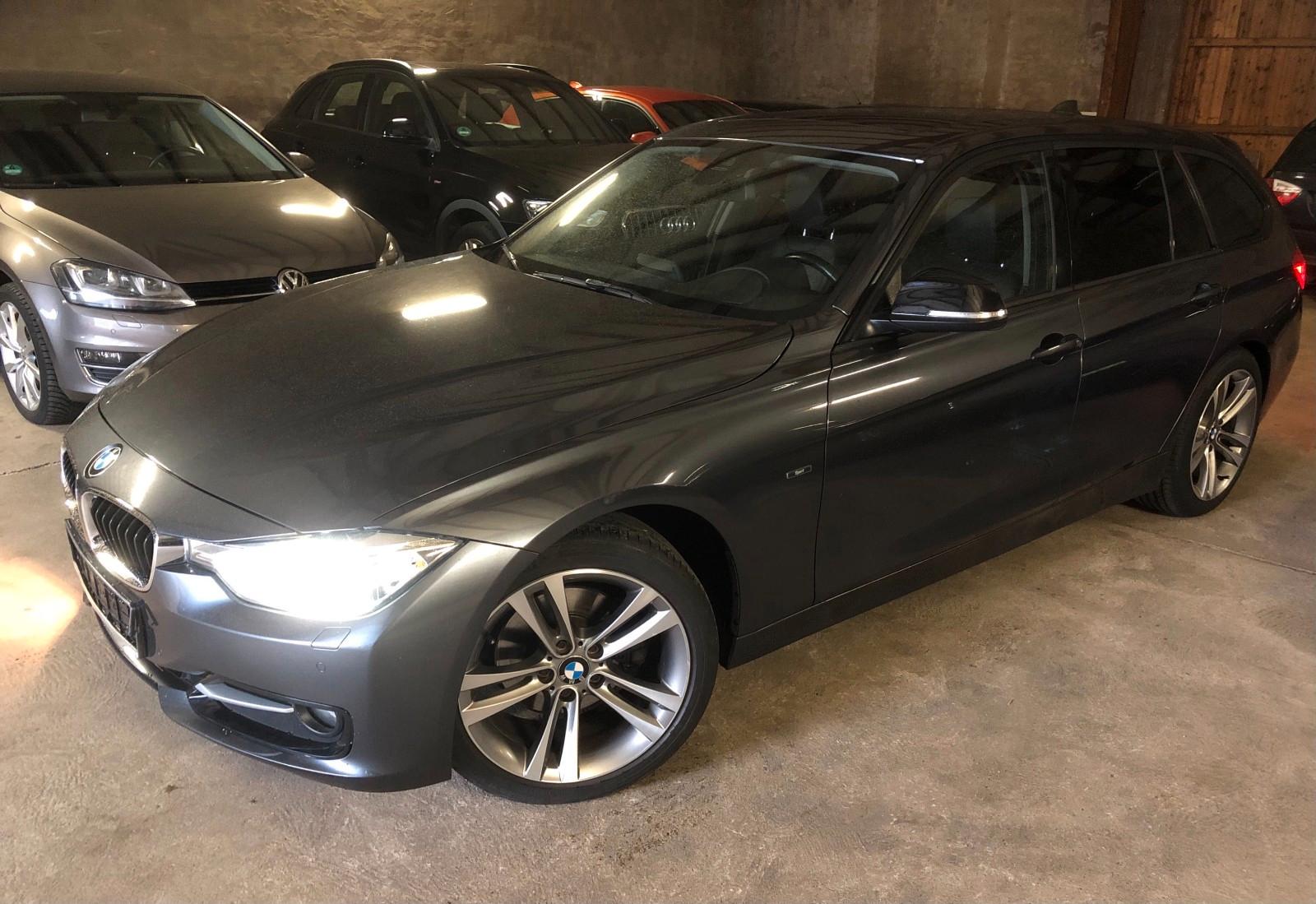 BMW 320d touring Sport Line*AHK*LEDER*PANO*18ZOLL