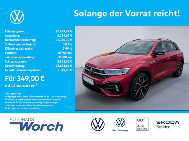 T-Roc R AHK+BlackStyle+Estoril+