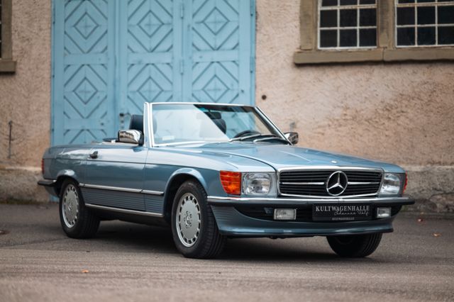 Mercedes-Benz 560 SL*R107*Diamantblaumet.*EU-umgerüstet*56tkm