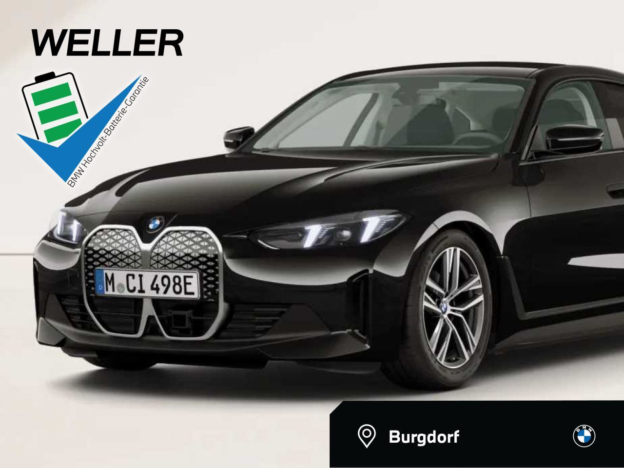 BMW i4 eDrive35 HiFi Galvanik Sthz 18" Sonnenschutz