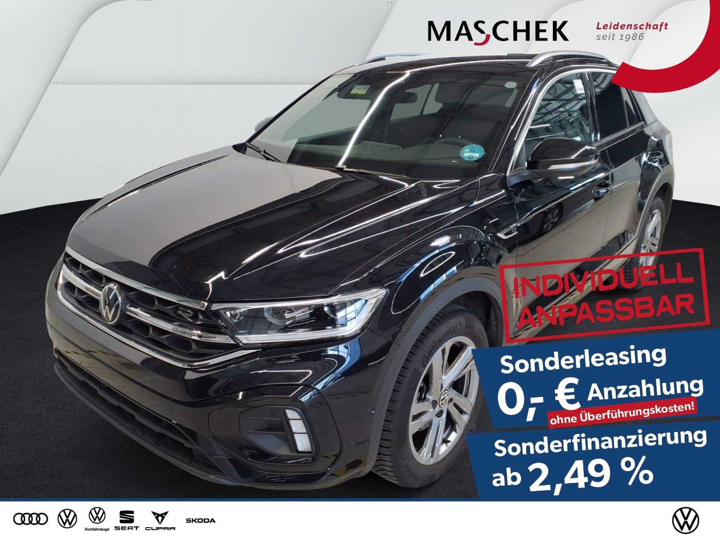 Volkswagen T-ROC R-line 1.5 TSI DSG AHK Navi GRA Sitzh. PDC