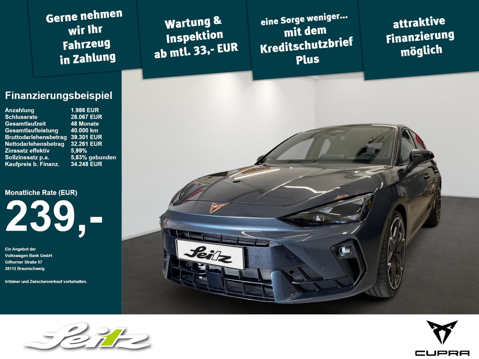Cupra Leon 2.0 TSI VZ *SENNHEISER*PANO*KAMERA*