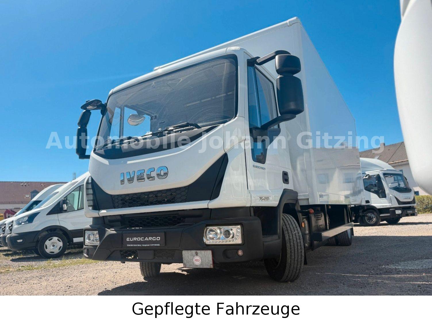 Iveco EUROCARGO 75E21 Koffer/LBW Luftfeder 210 PS 7,5t