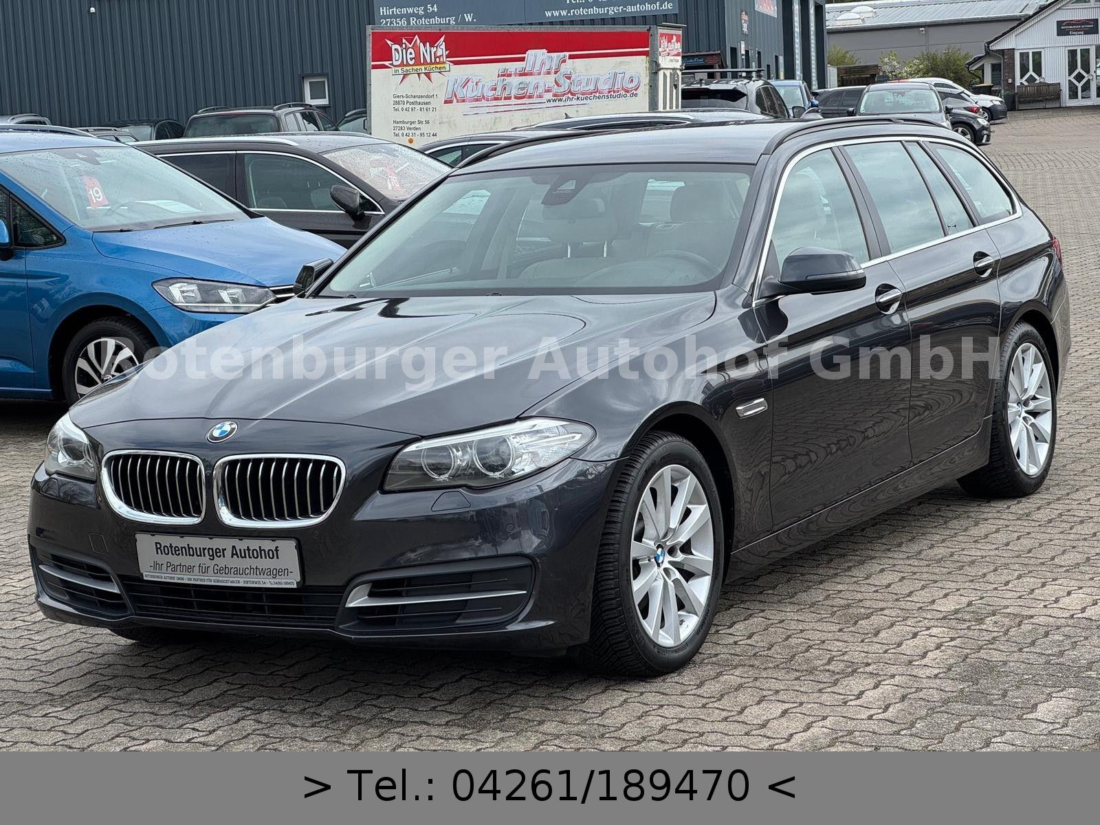 BMW 520D*LUXURY*LINE*BI-XENON*LEDER*NAVI*TÜV NEU*