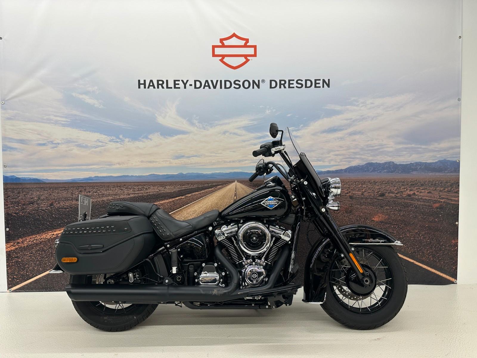 Harley-Davidson Softail Heritage Classic 117, FLHCS, Vorführer