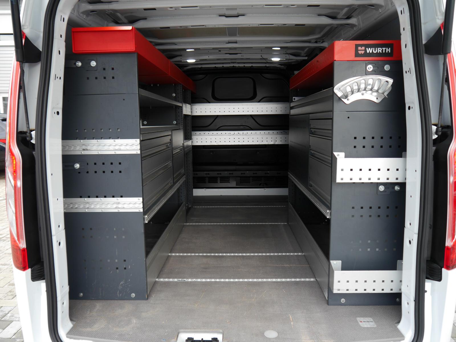 Ford Transit Custom 320 L2H1/Regalsystem/Standheizung
