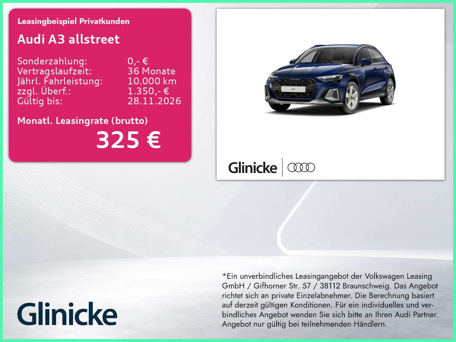 Audi A3 allstreet TFSI S tronic *AKTION*AHK*SONOS*